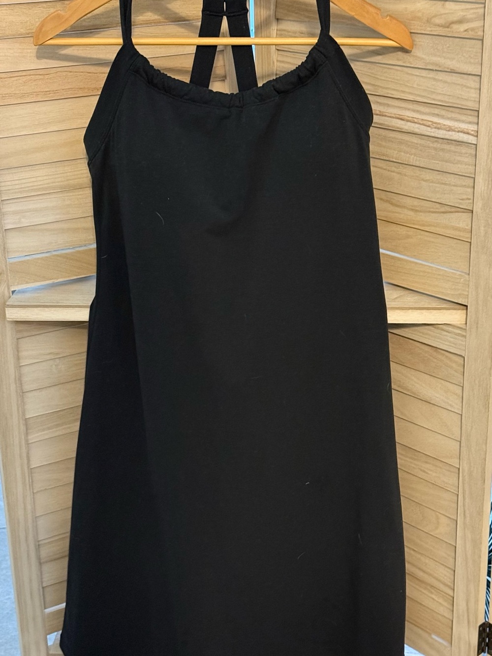 prAna Black Strappy Dress — Size M